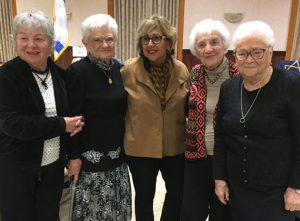 Holocaust survivors Barbara Shaiman