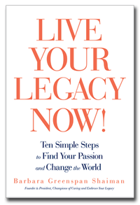 Live Your Legacy Now book